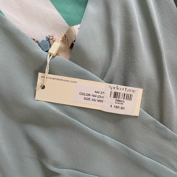 NWT Lavender Brown XS mini dress - Picture 5 of 6